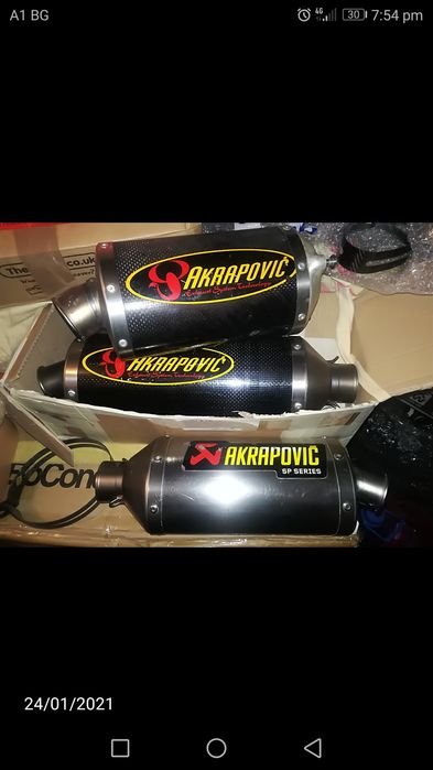 Гърнета Akrapovic и цяла генерация Yamaha и KTM 250cc 2016-2018, fmf