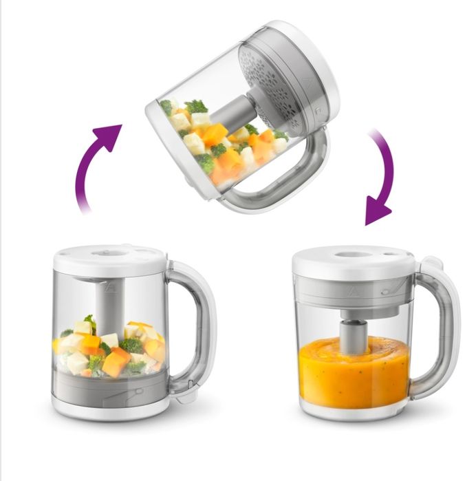 Philips-Avent SCF875 4 în 1 gătire la abur