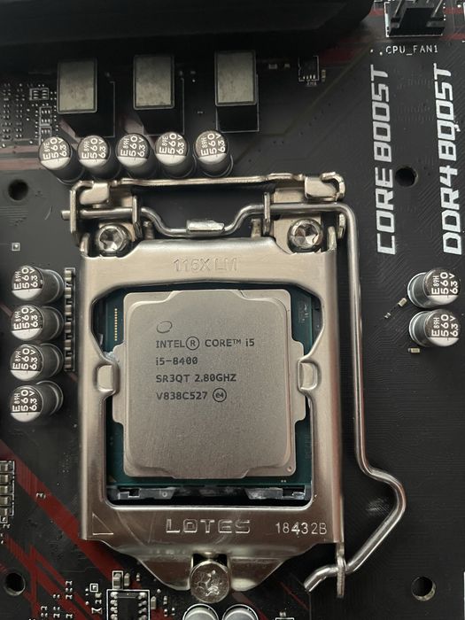 Kit MSI B360 Gaming Plus + Intel Core i5-8400