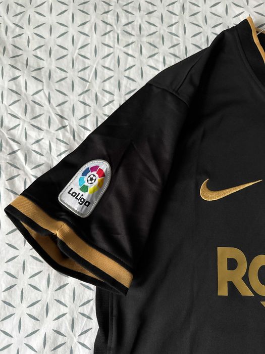 Tricou Messi Barcelona la liga negru barca