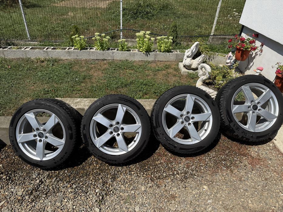 Jante Audi 5x112 + Anvelope Continental