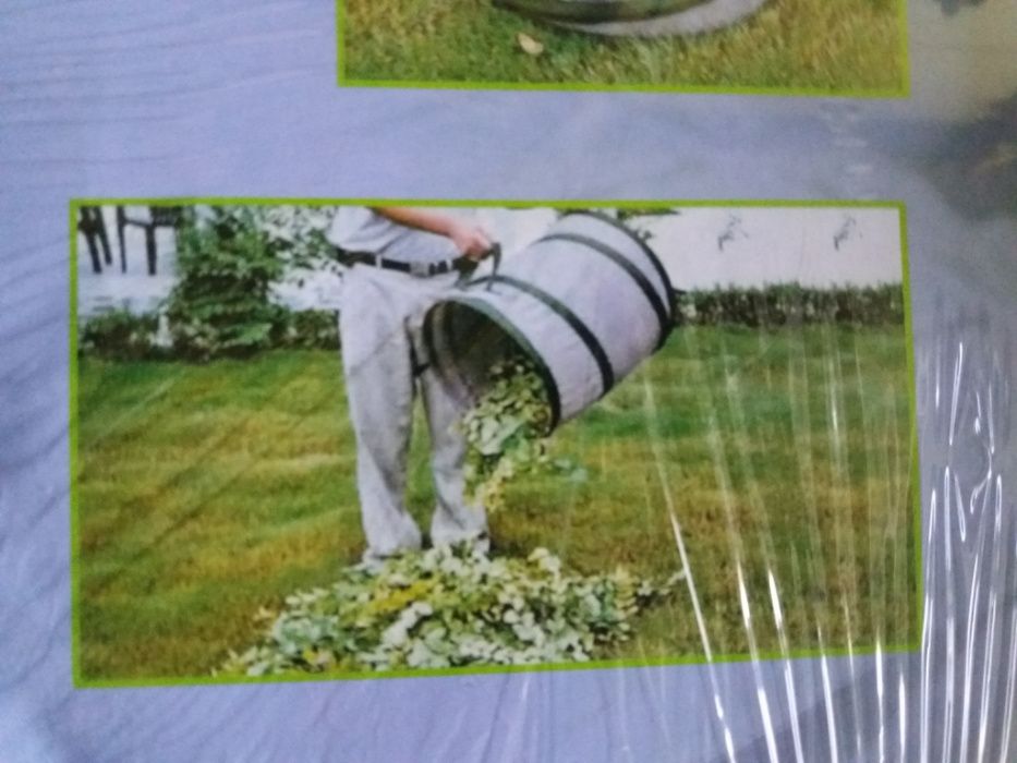 Sac NOU pliabil pt gradina/depozitare-100 l-cu manere si autosustinere
