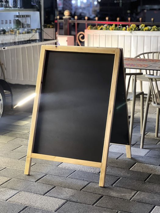 Штендер. Меню доска для кафе рестораны 450 000 сум