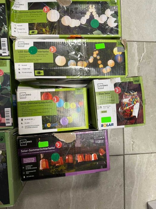 Различни висящи Соларни крушки