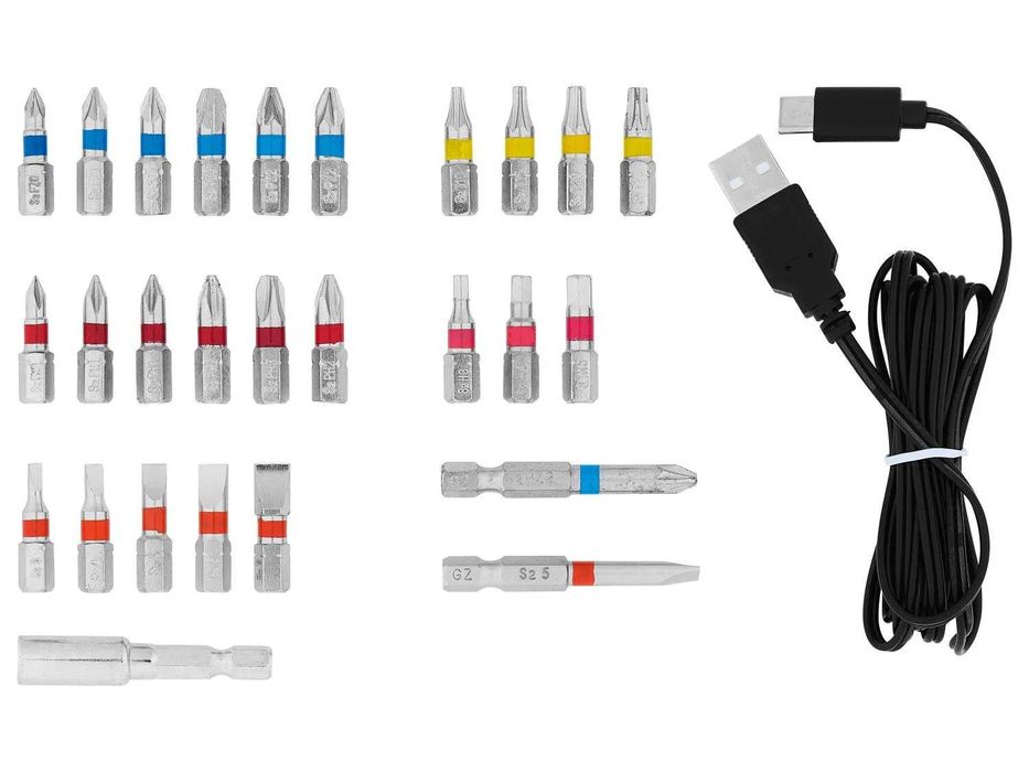 PARKSIDE 4V акумулаторен винтоверт PSSA 4 B2, с LED фенер в дръжката