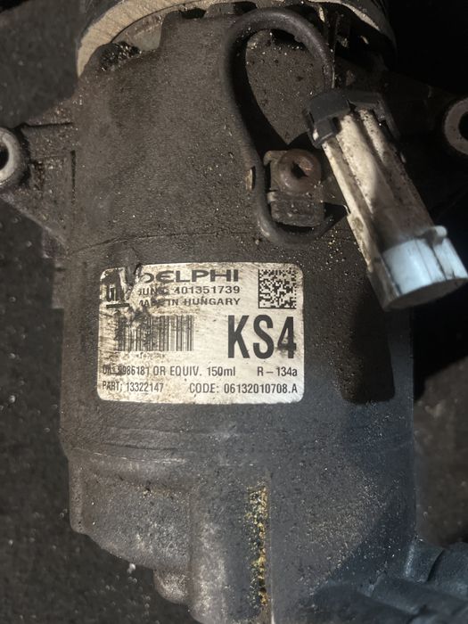 Compresor AC/Clima Opel Astra H 1.6 XER cod: 401351739 KS4
