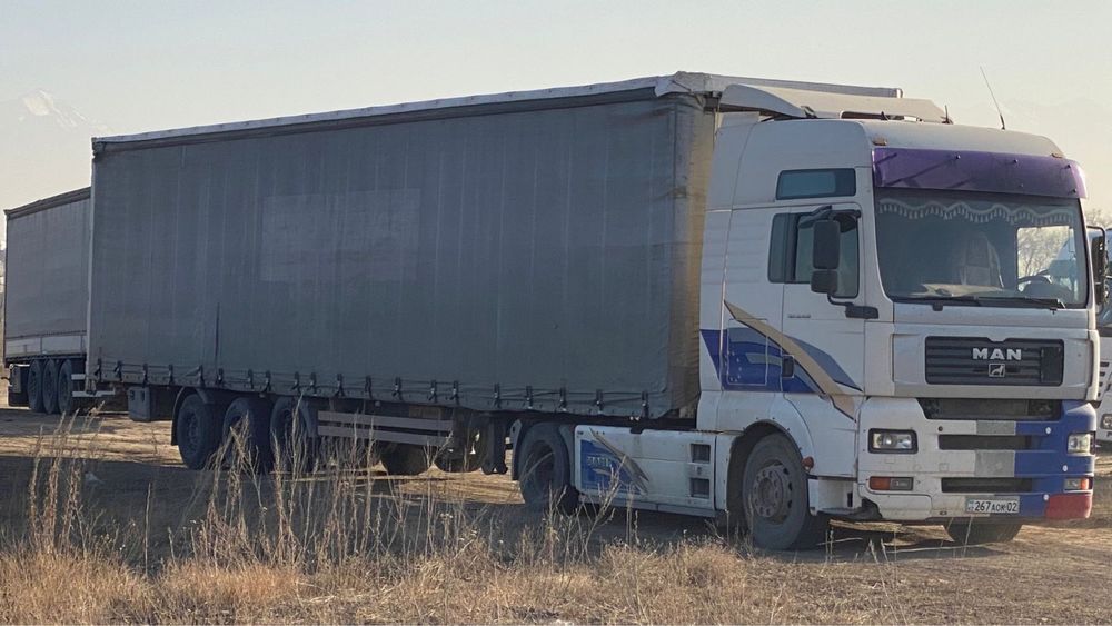 MAN TGA 2004 с прицепом ман тга