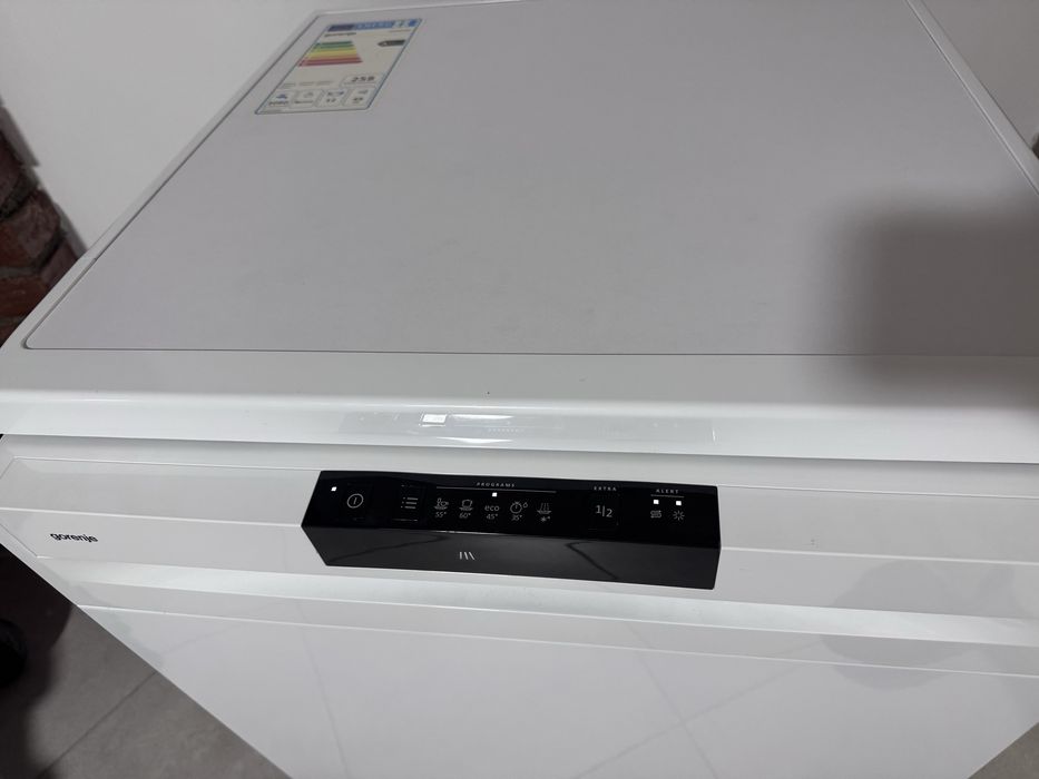 Masina de spalat vase independenta noua Gorenje GS62010W 60 cm, A++, 12 seturi 5 programe