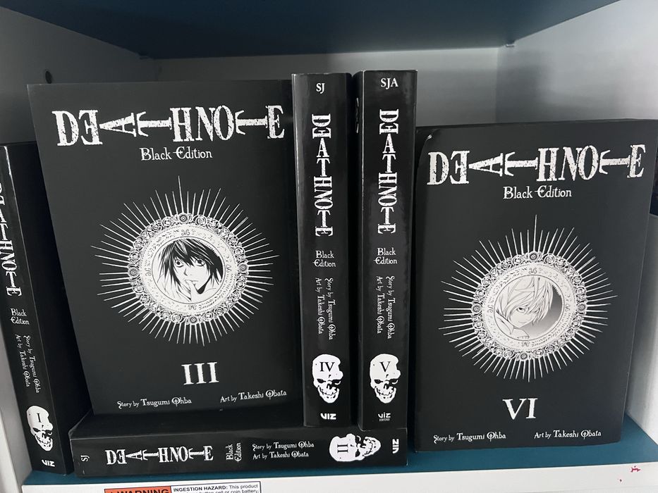 Death Note Black Edition томове 1–6 (пълна колекция)