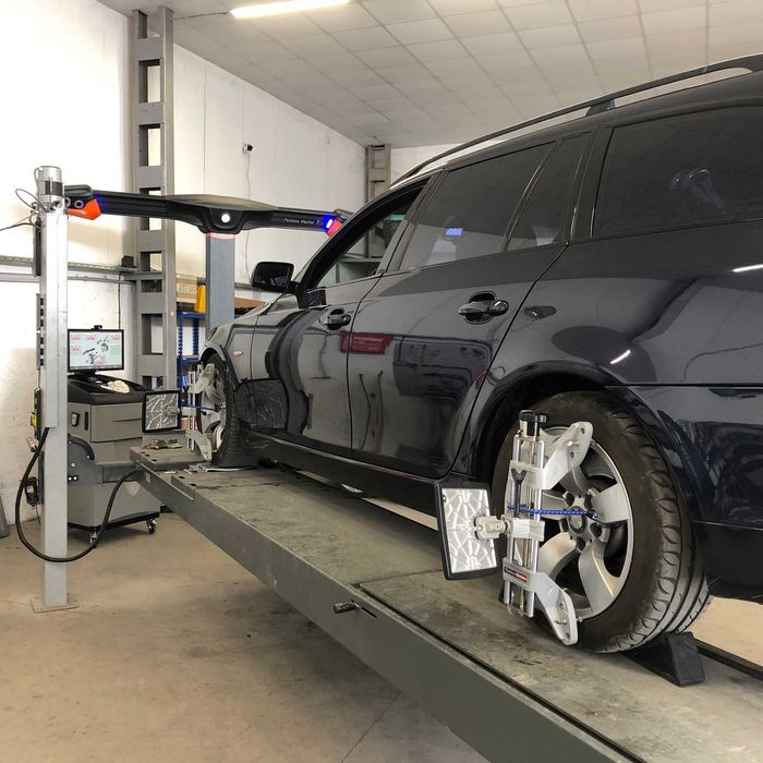 BMW 3d Стенд Регулиране на Геометрия Сходимост Страничен наклон