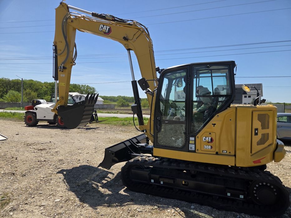 Închiriem excavator nou Caterpillar CAT 308, 9 tone