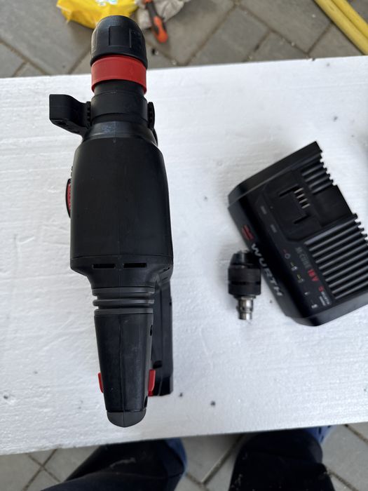 Vind Rotopercutor Wurth MCUBE nou cu acum 5ah si incarcat si mandrina dubla