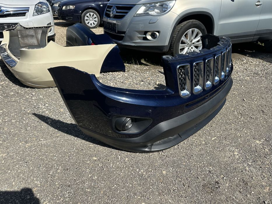 Предна броня комплект за Jeep Compass 2011-2016г!