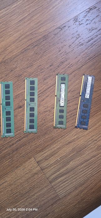 Ddr3 ram 4 gb stick 16 gb total