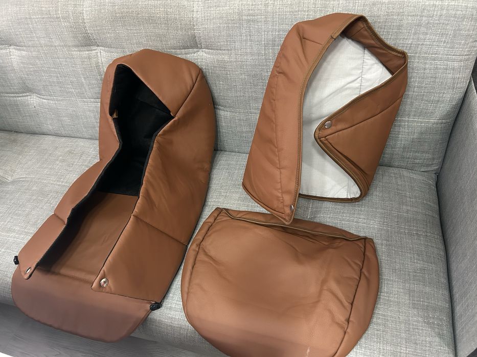 Бебешка количка 3в1 TUTEC кожена