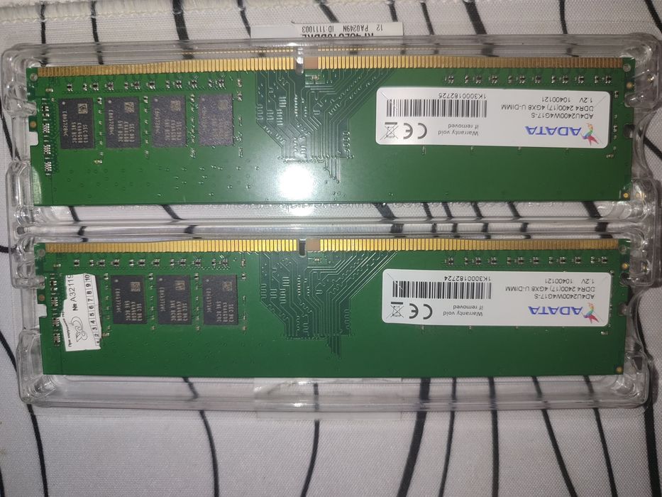 Оперативная память 2шт 4gb ddr4 2400w