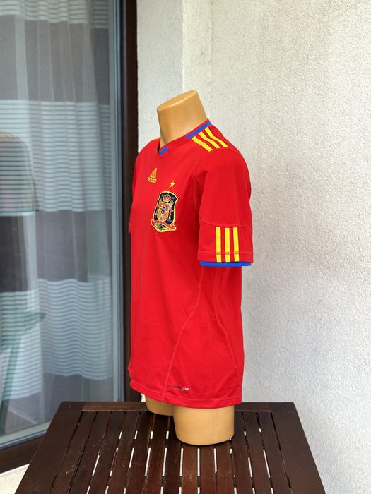 Мъжка тениска Adidas Climacool (Spain Home 2010) - размер S, Отлично състояние