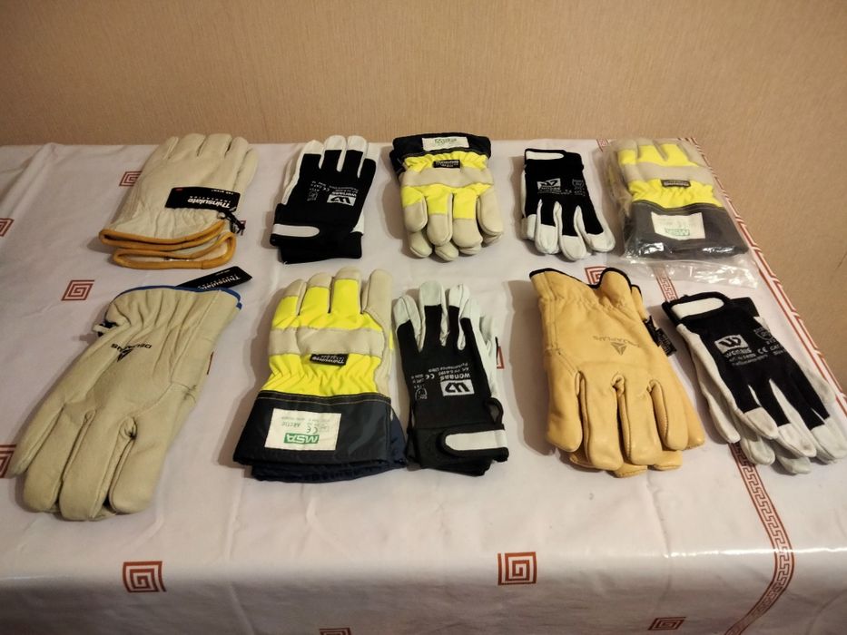 Кожанные перчатки США.