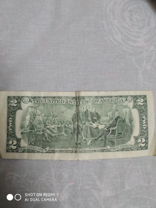 Kamyob va sanoqli adadda chiqarilgan haqiqiy 2у.е. kupyura