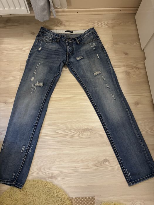 Blugi bărbati cu aspect deteriorat 30/31