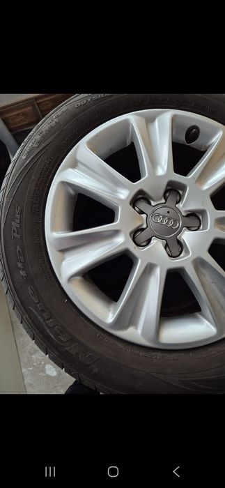 Jante de aliaj originale Audi A1, cu anvelope de vară