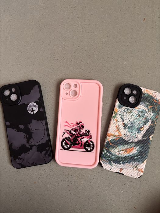 Три кейса за iphone 15 plus