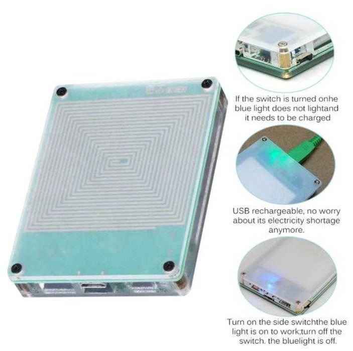 Преносим 168ч 7.83Hz Шуманов Генератор с Батерия Музика за Спокоен Сън