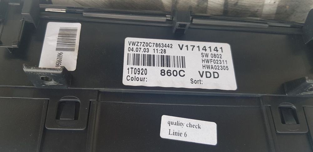 Ceasuri vw touran motor 1,9 tdi an 2003-2009