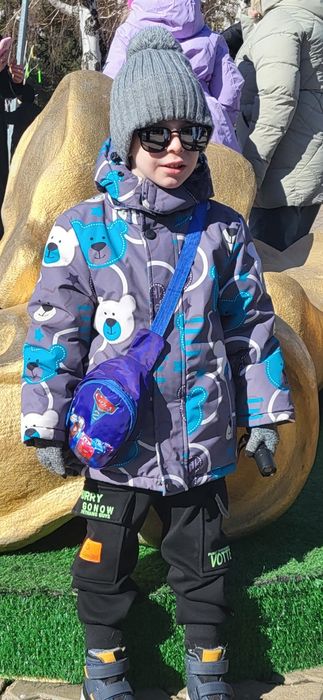 Куртка зима 110-116 + шапка