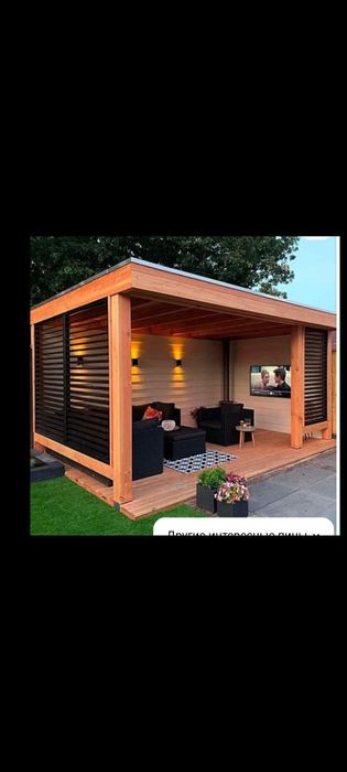 Беседки из дерева