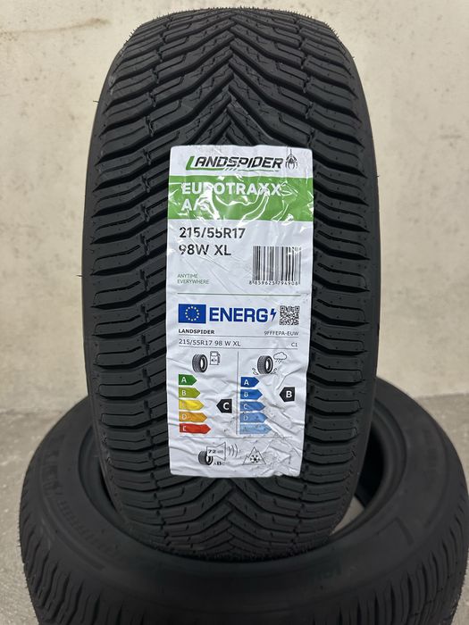 Нови всесезонни гуми LANDSPIDER EUROTRAXX A/S 215/55R17 98W XL БОРД 2155517