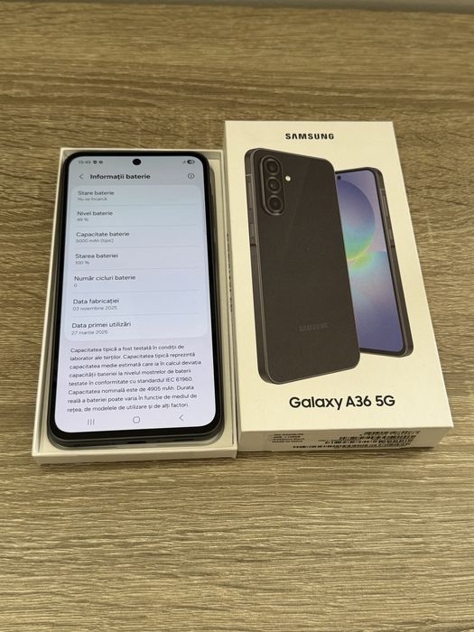 Samsung Galaxy A36 -5G - 128 Gb -6 Gb ram