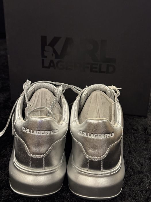 Karl Lagerfeld кожени кецове - чисто нови