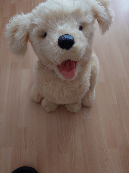 Плюшена роботизирана играчка куче, robo dog