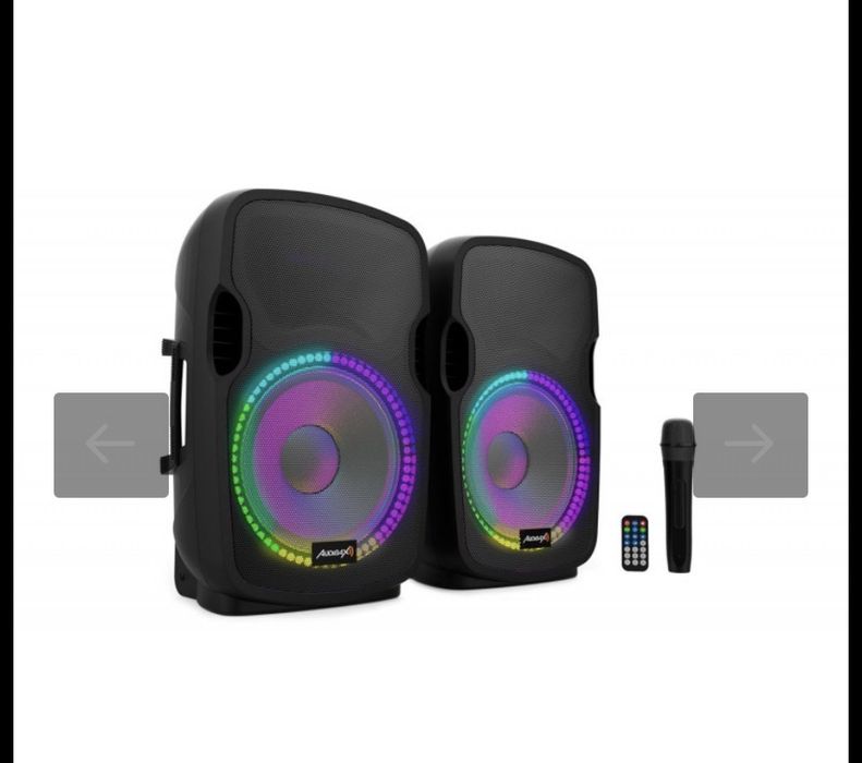 Boxa Activa + Boxa Pasiva Audibax Party 215 Black