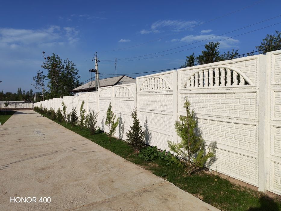 Yevro zabor еврозабор Yevrozabor Beton devor Dostavka+Ustanivka BEPUL