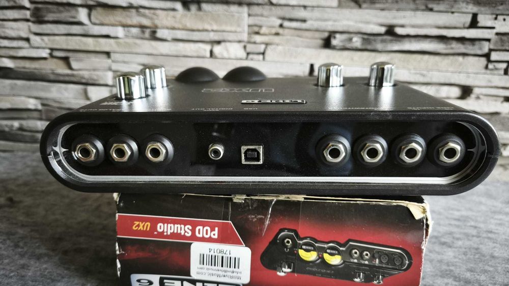 Interfață audio chitară USB Line 6 POD Studio UX2 placă sunet – în cutie - Garantie 1 AN!