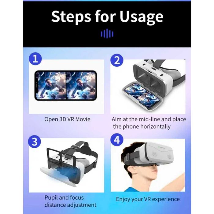 Акция VR Очки VR shinecon VR box SC - Gi5