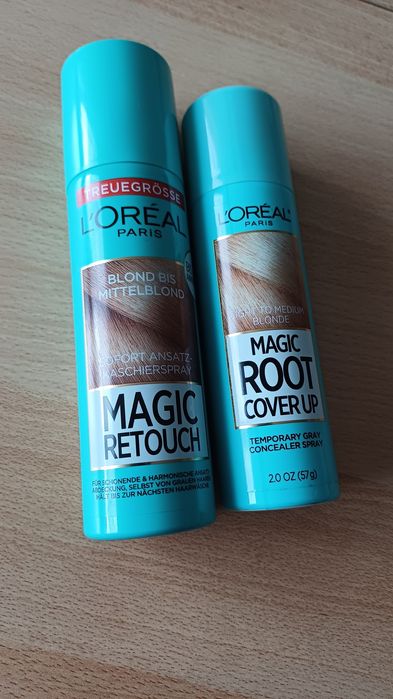 Spray pentru retușarea culorii parului