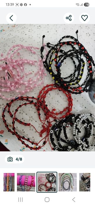 Жемчуг. Цепочка. Бусы. Браслеты и др