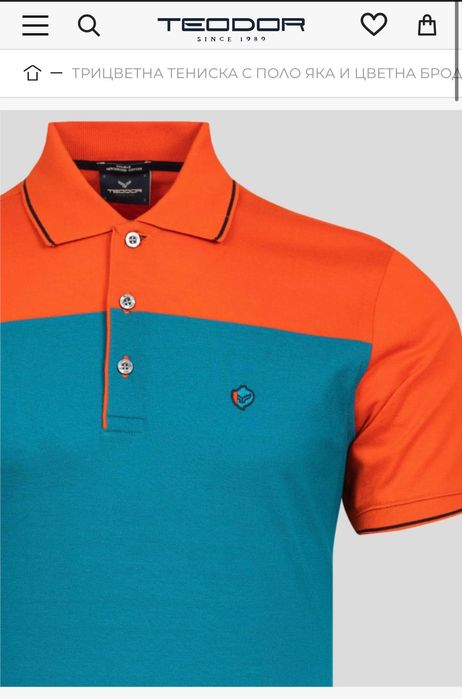 Мъжка тениска Teodor