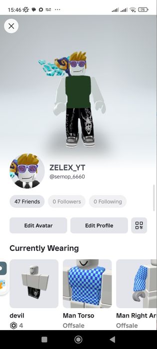 Продам аккаунт roblox