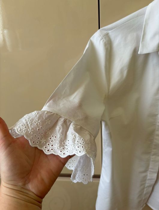 Camasa alba LCW nepurtata