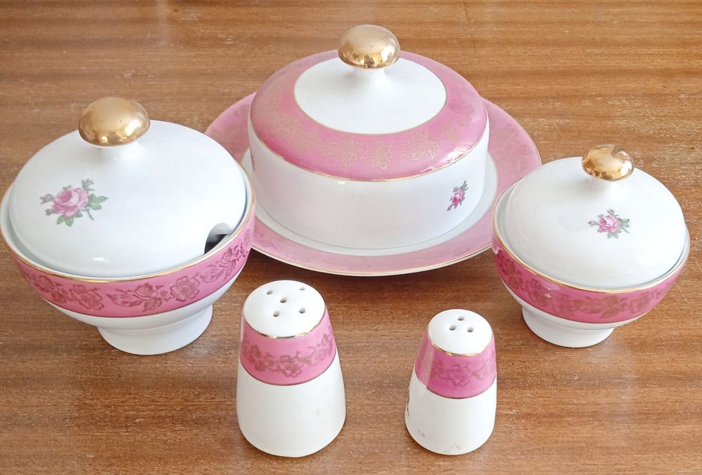 Сервиз столовый Роза ГДР