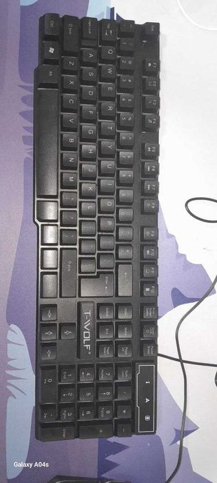 Клавиатура с мышкой (с подсветкой) T-WOLF