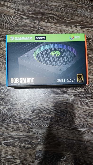 Блок питания Game Max RGB-SMART 850 PRO 850 Вт