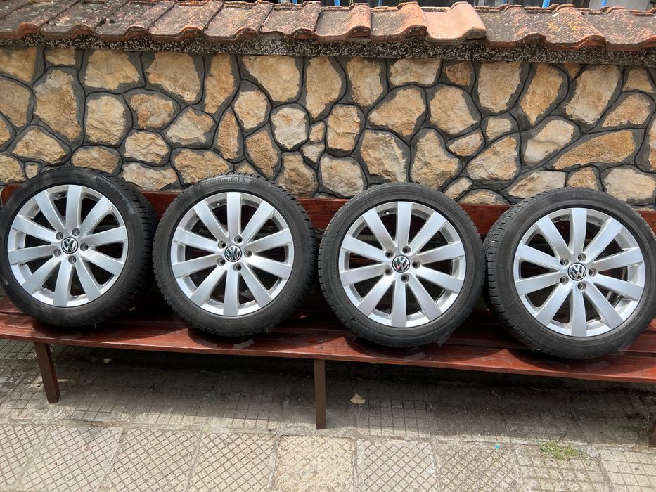 Джанти с гуми 17 5х112 Фолксваген Djanti s gumi 17 5x112 VW Originalni