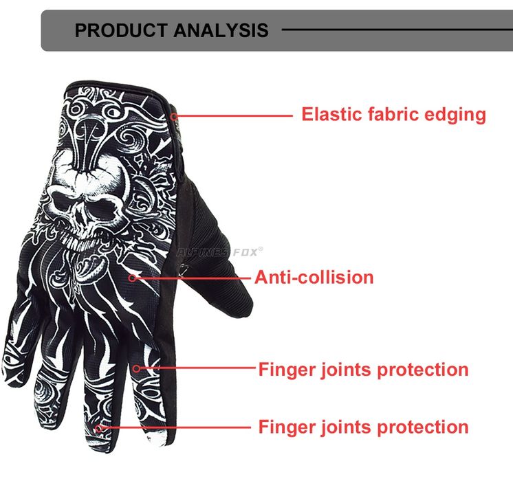 Manusi moto textil cu protectie