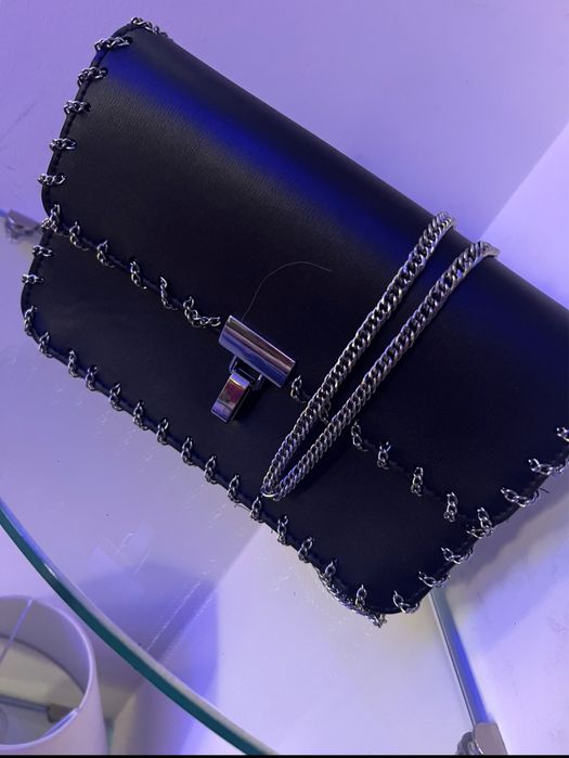 Zara чанта . Еко кожа