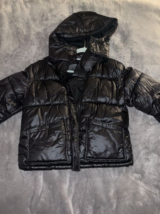 Черно дамско зимно яке